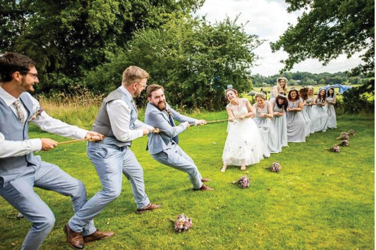 Brincadeiras no Casamento